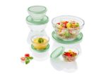 LIVARNO Glass Storage Containers, Mint - Image 3