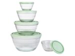 LIVARNO Glass Storage Containers, Mint