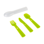 CURVER Cutlery set »SMART TO GO«, with cover, GREEN