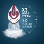TEFAL Express Easy SV6111 Steam Iron - Red - Image 3