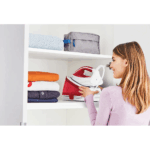 TEFAL Express Easy SV6111 Steam Iron - Red - Image 4