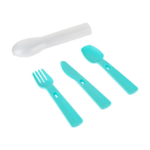 CURVER Cutlery set »SMART TO GO«, with cover, BLUE