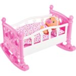 Simba New Born Baby Cot with Doll - Image 2