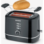 SEVERIN AT4321 TOASTER, 2 slots, 850 W, black - Image 3