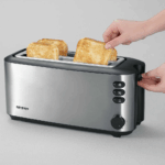 SEVERIN AT 2509 Toaster 4 Slice(s) 1400 W Stainless Steel - Image 3