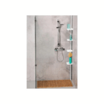 WENKO XXL telescopic shower shelf, with 4 shelves - Image 2