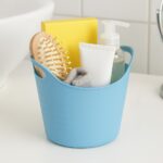 Basket universal basket container organizer with holders for small items - Image 2