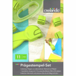 CRELANDO Embossing Stamp Set