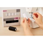 CRELANDO Universal Sewing Thread 5white 5black - Image 2