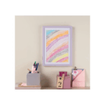LIVARNO home Photo frame with storage compartment, 22 x 30.5 cm (purple) - Image 2