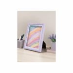 LIVARNO home Photo frame with storage compartment, 22 x 30.5 cm (purple) - Image 3