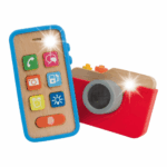 PLAYTIVE Wooden Smartphone and Camera