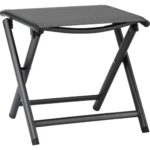 LIVARNO HOME Haveson folding stool Atlanta anthracite