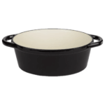 LIVARNO Cast iron roasting pan with lid, 3.8 l - Image 2