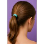 ESMARA XXL set of elastic hair bands, colored bands, 50 pcs. - Image 2