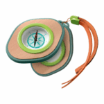 PLAYTIVE Compass + Magnifying Glass Wooden Toy