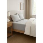 LIVARNO Home Fitted Sheet polyester 100 x 200 cm - Image 2
