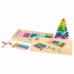 PLAYTIVE Wooden Montessori counting game (counting sticks) - Image 2