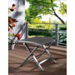 LIVARNO HOME Aluminum chair Houston, silver/gray - Image 3