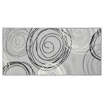 LIVARNO home Short pile carpet, 67 x 140 cm (pale grey)
