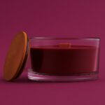 LIVARNO Home Scented Candle in Glass (Oval, Berry Dream)