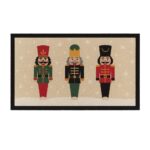 LIVARNO home Christmas doormat, 40 x 60 cm (Nutcracker)