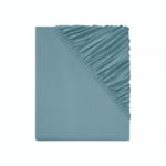 LIVARNO home Stretch jersey sheet, 90-100 x 200 cm (blue)