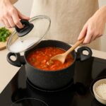 HOME IDEAS 24cm Non-Stick Cooking Pot - Image 2
