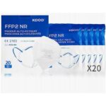 KDOD FFP2 20 pcs Disposable masks - Image 2