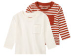 LUPILU Baby 2 Long-Sleeve T-Shirts, Striped (2-6 Months)