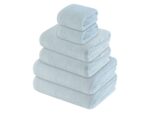 LIVARNO home Terry towel set, 6 pieces (pale blue)