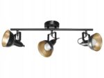LIVARNO home LED ceiling light with three spotlights (black)
