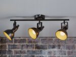 LIVARNO home LED ceiling light with three spotlights (black) - Image 3