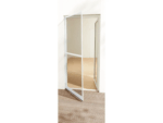 LIVARNO Aluminium insect screen door, 100 x 210 cm, with kick protection - Image 2