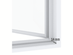 LIVARNO Aluminium insect screen door, 100 x 210 cm, with kick protection - Image 6