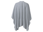 OYANDA Fleece poncho for women (XXS-XXL) gray - Image 4