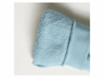 HIP & HOPPS kids’ fleece onesie, light blue, size 146/152, soft, warm, and washable. - Image 3