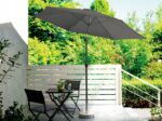 LIVARNO 3m Crank Parasol, Anthracite - Image 2