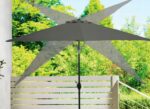 LIVARNO 3m Crank Parasol, Anthracite - Image 3