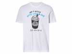FRIENDS Men's T-shirt (M (48/50), white)