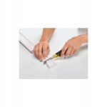 MERADISO Pleated Roller Blind, 90 x 130 cm White - Image 2