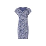 Esmara Women's Nightdress, Size XXL, Blue/Printed