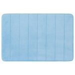 LIVARNO home Bathroom rug, 60 x 90 cm (blue)