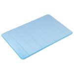 LIVARNO home Bathroom rug, 60 x 90 cm (blue) - Image 3