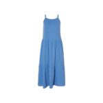 ESMARA® Women's muslin midi dress (36, pale blue)