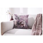 LIVARNO HOME pillowcase 40x40 cm velvet floral - Image 2