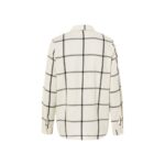 ESMARA Women's flannel shirt (beige, M (40/42)) - Image 3