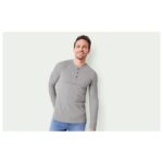 LIVERGY® Men's Long Sleeve T-Shirt (M (48/50), Grey) - Image 2