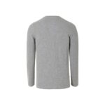 LIVERGY® Men's Long Sleeve T-Shirt (M (48/50), Grey) - Image 3
