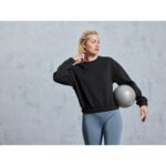 WOMEN'S SWEATER WITH HEIQ MINT CRIVIT TECHNOLOGY 44/46 BLACK CRIVIT - Image 2
